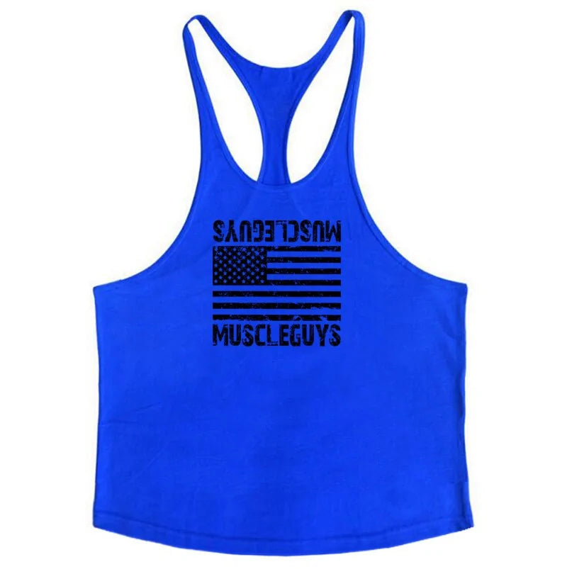 Illumino360Fitness Bodybuilding Cotton Sleeveless Tank Top