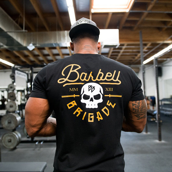 "Barbell Brigade" Moisture Wicking Short Sleeve