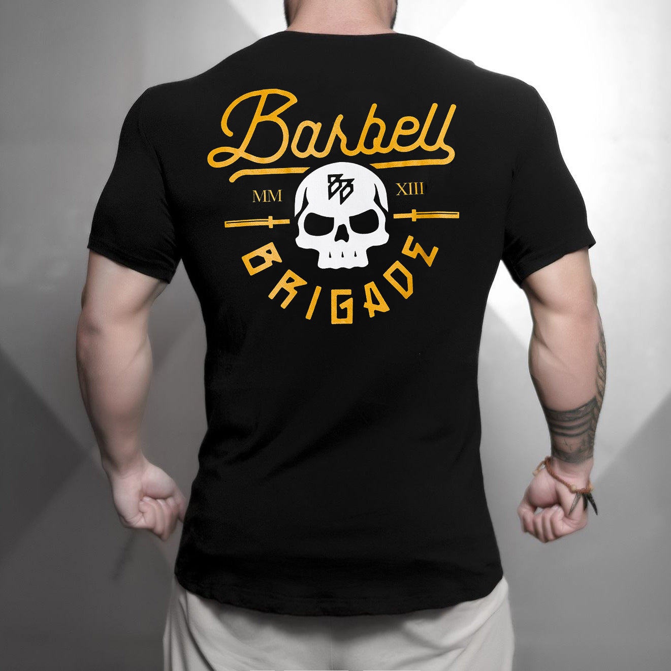 "Barbell Brigade" Moisture Wicking Short Sleeve