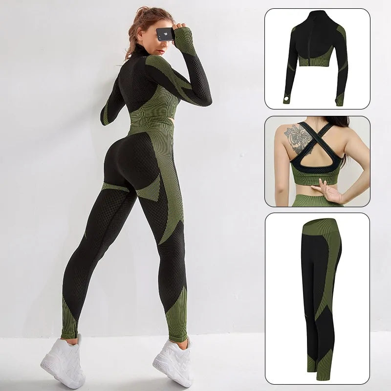 Illumino360Fitness Women's Sportwear Yoga Set