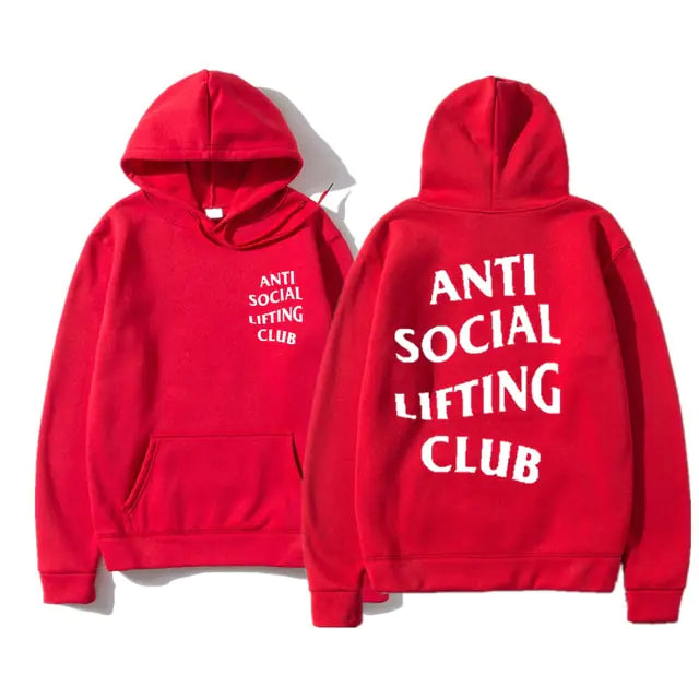Illumino360's Anti Social Lifting Club Hoodies