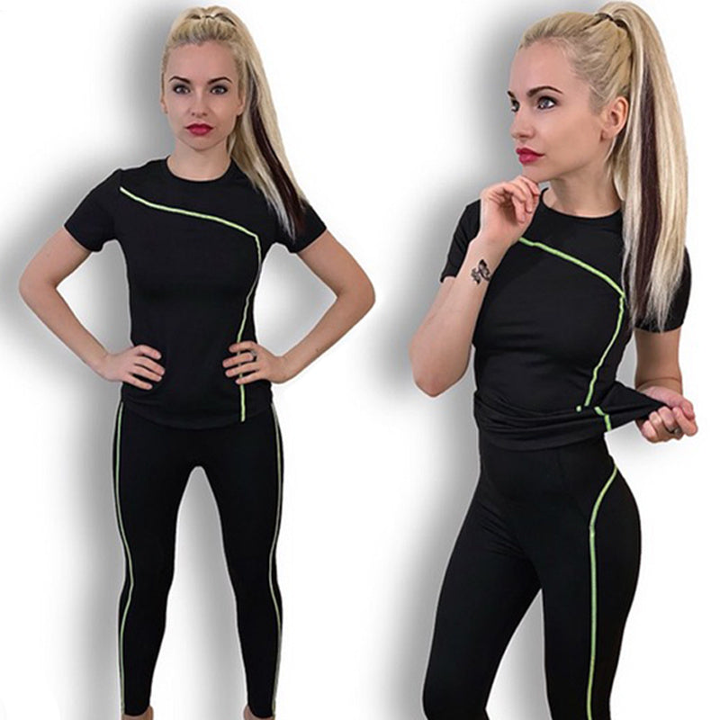 Traje deportivo de mallas de entrenamiento de gimnasio 2025