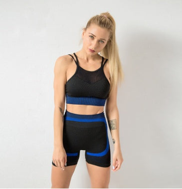 Illumino360Fitness 2 PCS Set Yoga Sets Women's Gym Clothes