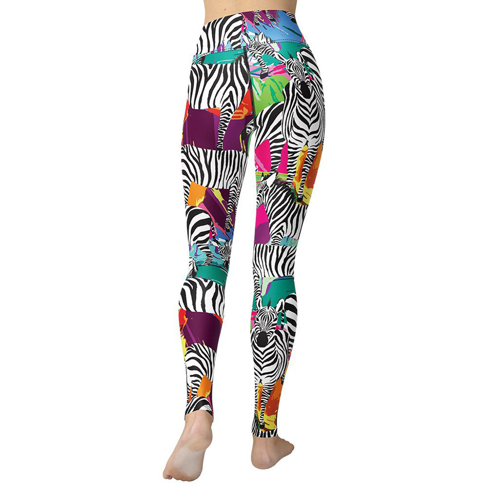 Leopard Print Quick-drying High Top Leggings