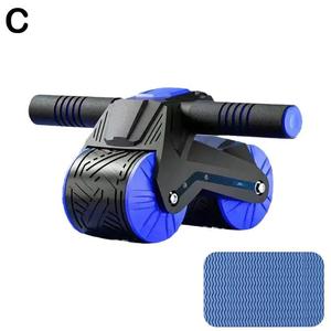 Rodillo abdominal para entrenamiento del core con ruedas dobles