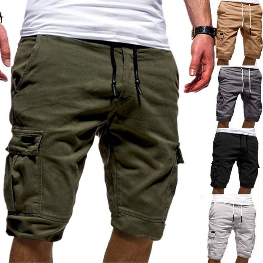 Illumino360Fitness Men Casual Jogger Sports Cargo Shorts