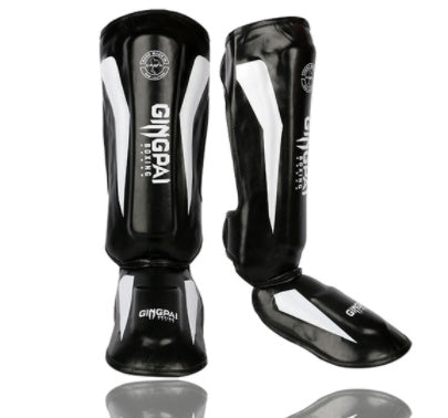 Muay Thai Fighting Shin Guards Boxing Fighting Gear Ankle Taekwondo Leg Guards