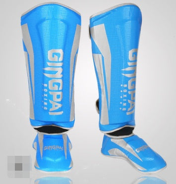 Muay Thai Fighting Shin Guards Boxing Fighting Gear Ankle Taekwondo Leg Guards