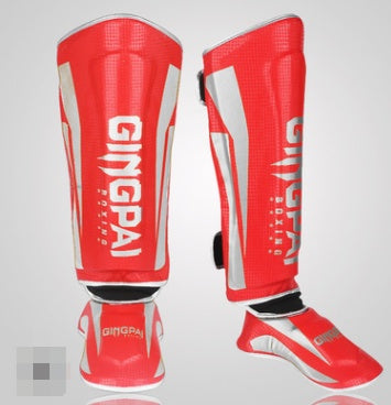Muay Thai Fighting Shin Guards Boxing Fighting Gear Ankle Taekwondo Leg Guards