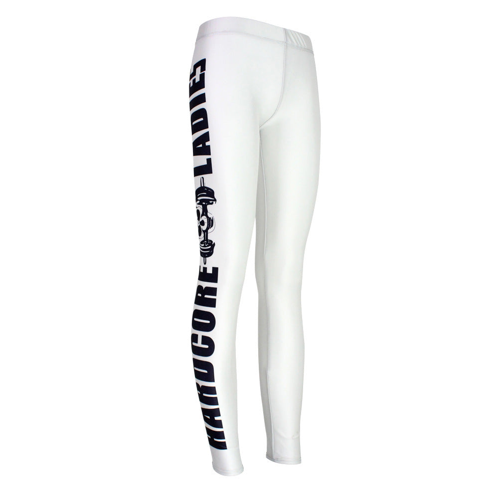 Women's "Hardcore Ladies" Workout Leggings