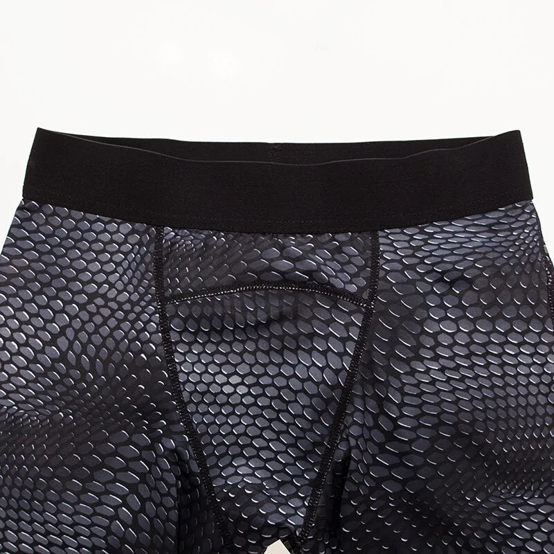 Mallas de compresión para correr para hombre: mallas de fitness para gimnasio