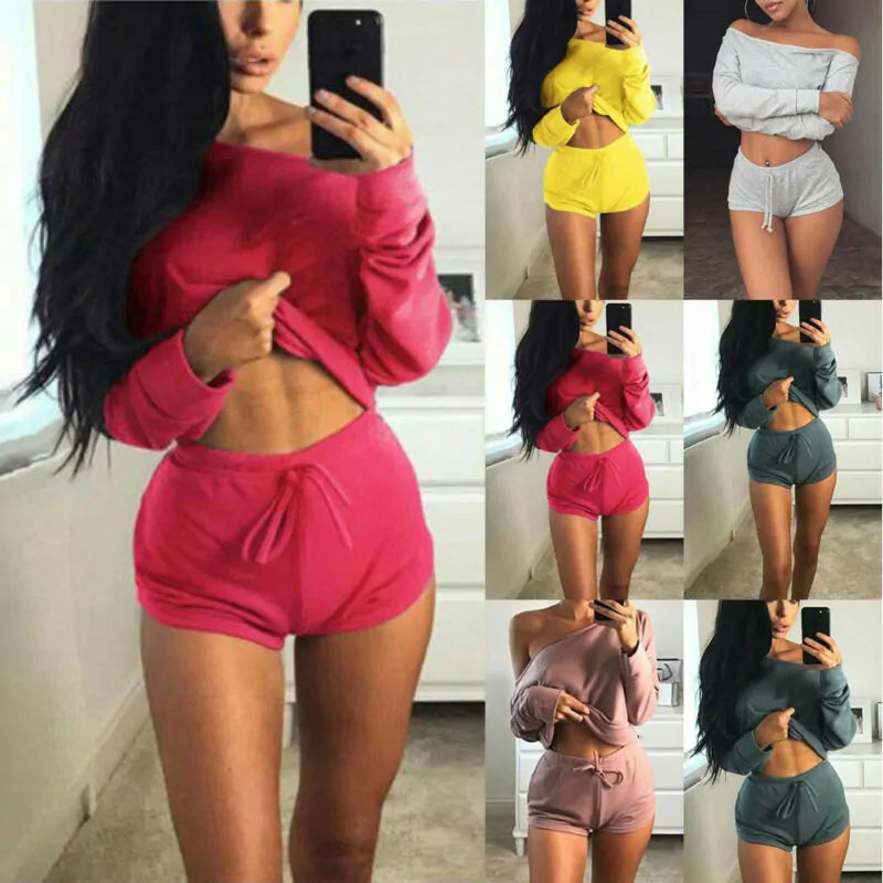 Conjunto deportivo de gimnasio de 2 piezas