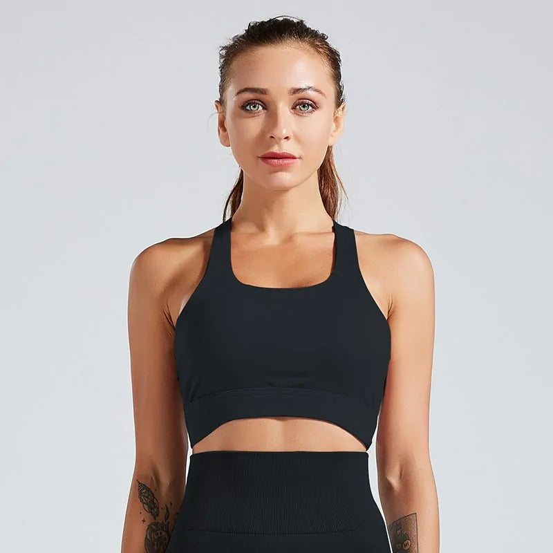 Illumino360Fitness Mesh Patchwork Workout Tank Top