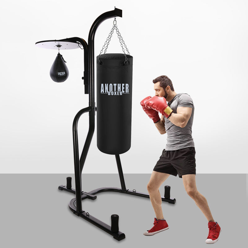 Saco de arena de boxeo colgante, estante vertical para sacos de arena, equipo de entrenamiento
