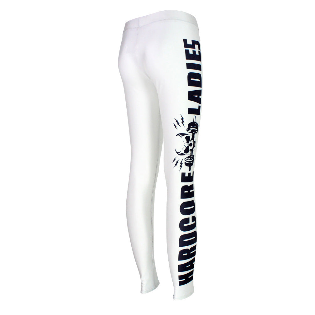 Women's "Hardcore Ladies" Workout Leggings