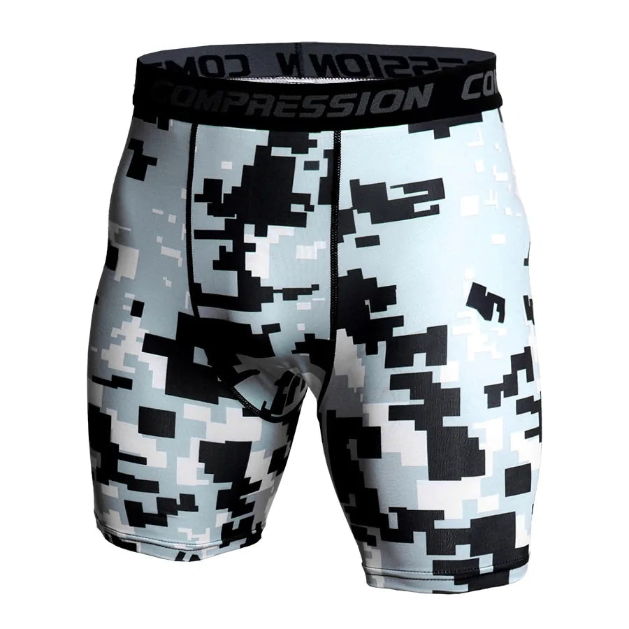Mallas deportivas de compresión de camuflaje