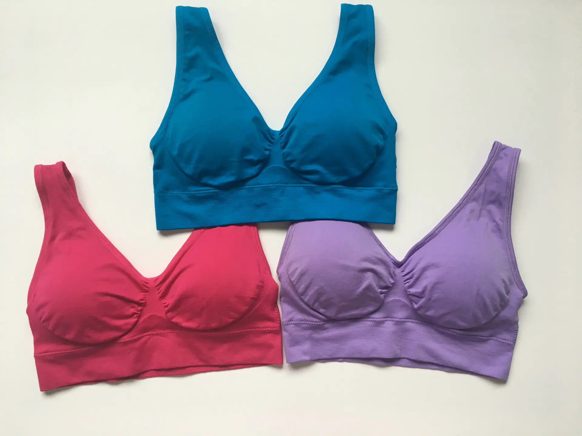 Conjunto de sujetador de 3 piezas - Sin costuras