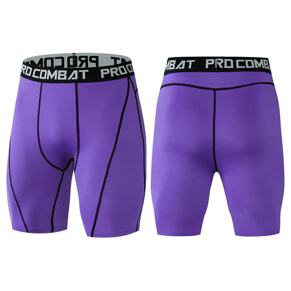 Illumino360Fitness Men's Premium Compression Shorts