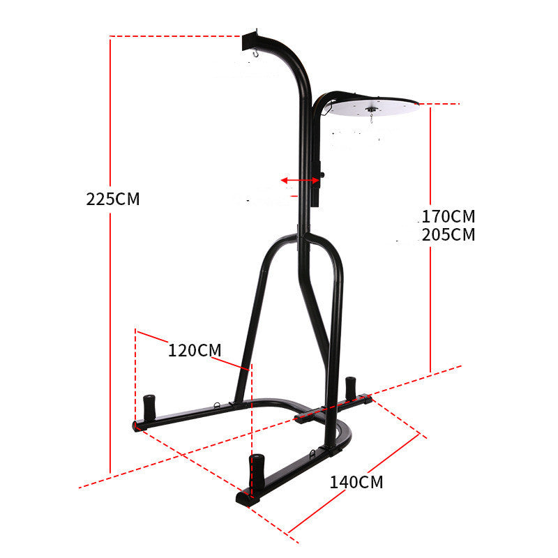 Saco de arena de boxeo colgante, estante vertical para sacos de arena, equipo de entrenamiento