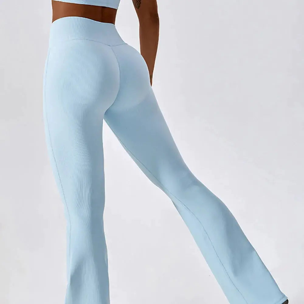 Yoga Fitness Sports Flared Pants