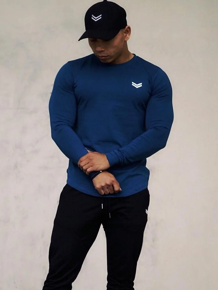 Men's Long Sleeve Cotton Activewear