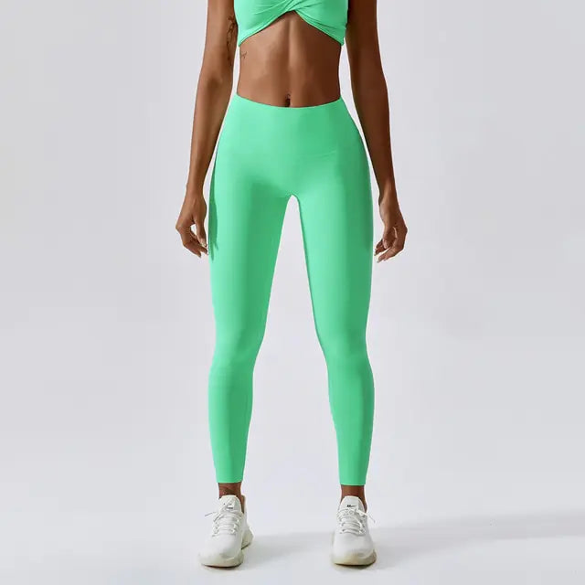 Pro Women's Gym Push Up Tights Yoga Seamless Pants