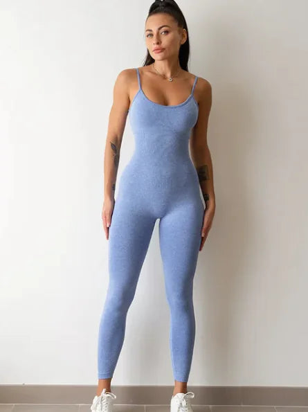 Illumino360Fitness Premium Seamless One Piece Jumpsuit