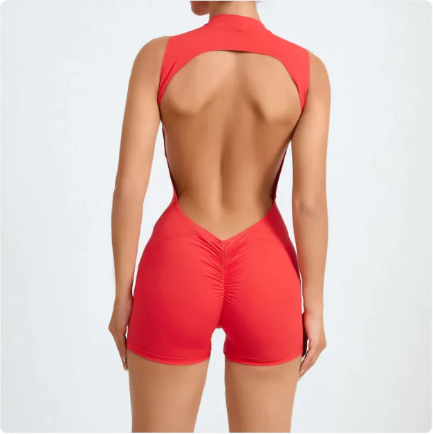 2025 Illumino360Fitness Premium Backless Yoga Jumpsuit
