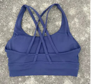 Women's Pro Cross Back Fitness Sport Bra