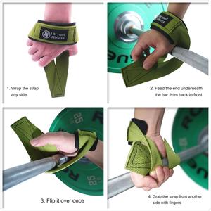 Illumino360Fitness Lifting Straps, Weight Lifting, Padded