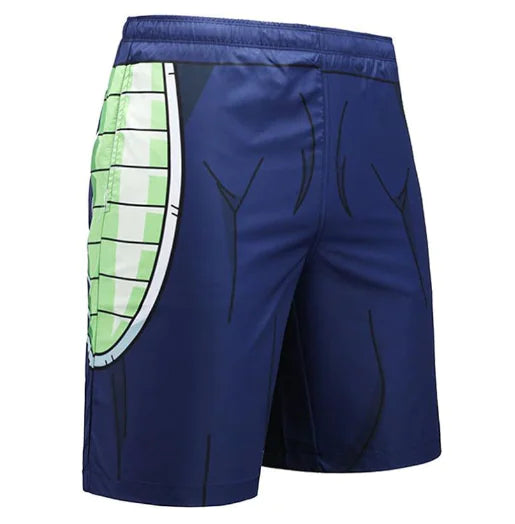 Scottish Plaid Style Patchwork Athletic Shorts