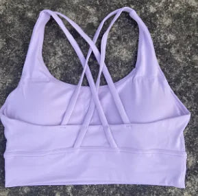Women's Pro Cross Back Fitness Sport Bra
