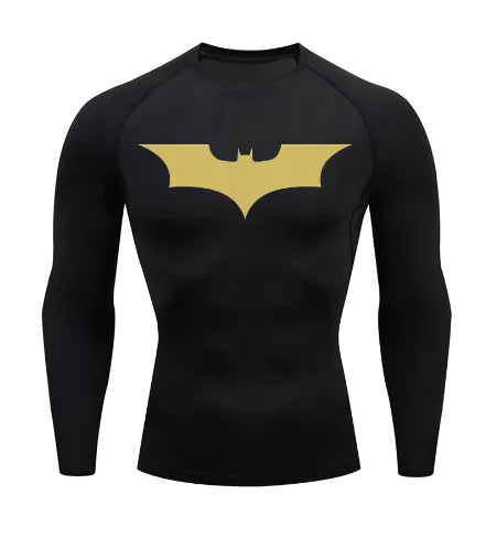 Illumino360Fitness Mens T-shirt Long Sleeve Compression