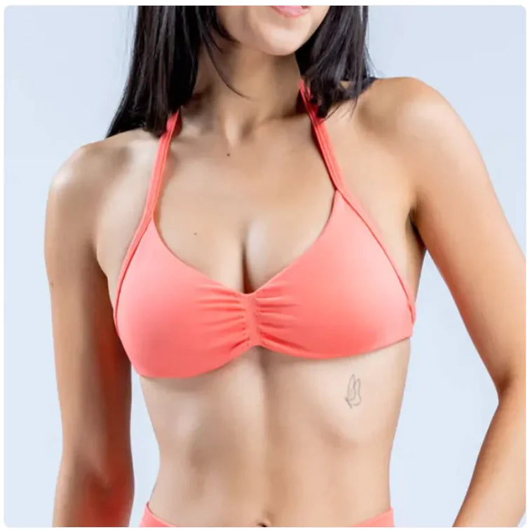 Illumino360Fitness Women's Halter Back Sports Bra