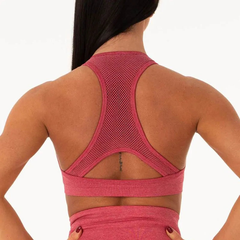 Seamless High Impact Sports Bra