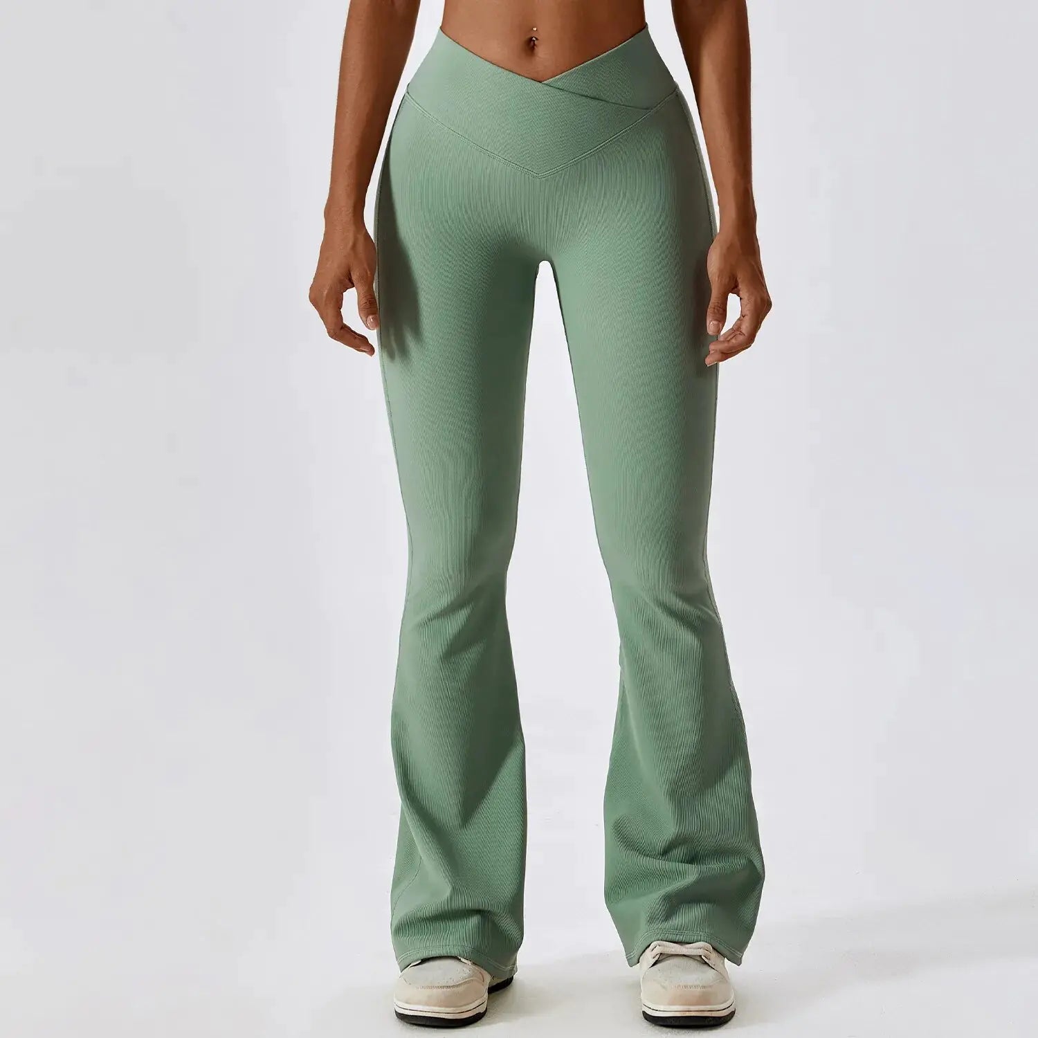 Yoga Fitness Sports Flared Pants
