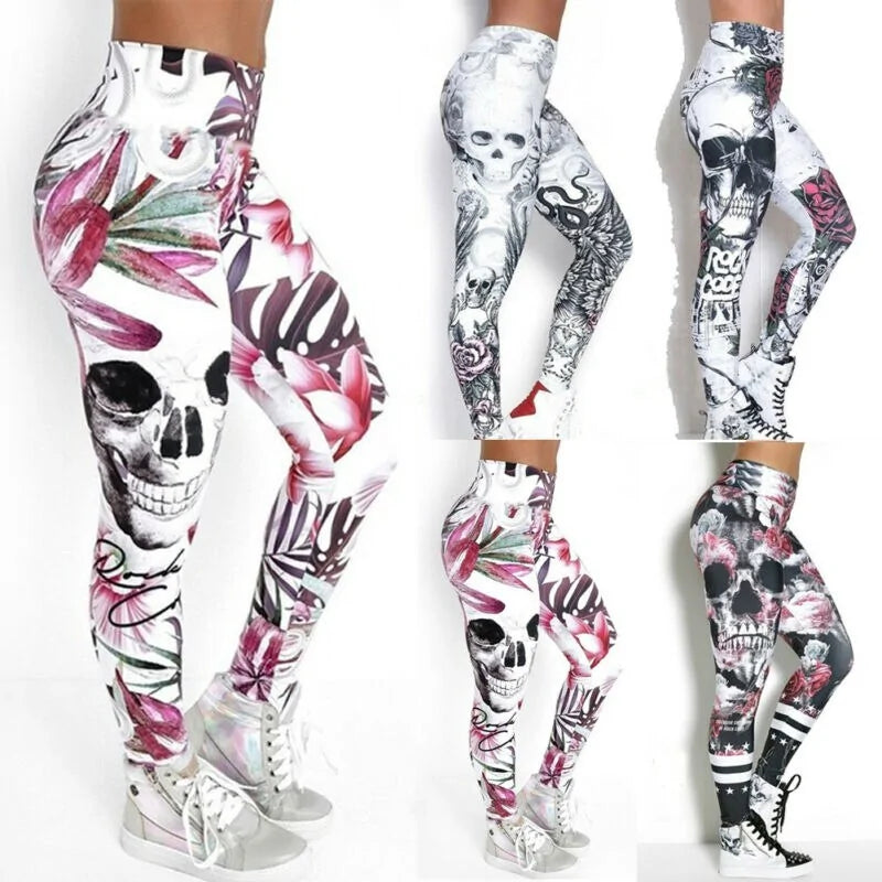 Leggings de camuflaje con impresión 3D