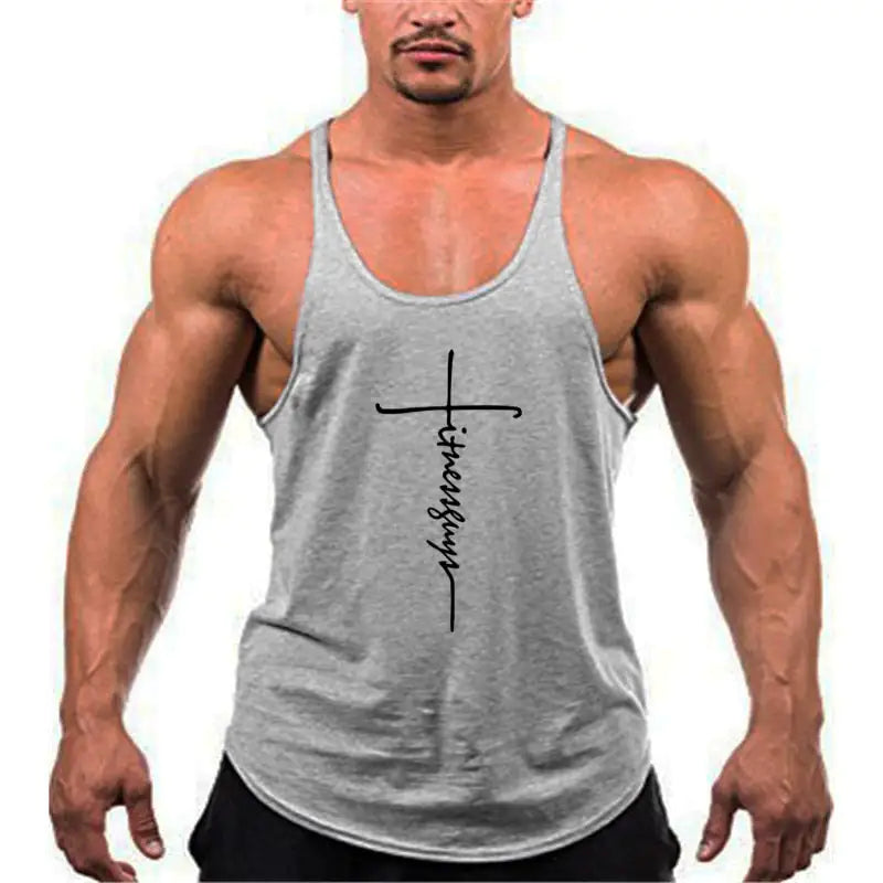 Gym Stringer Culturismo masculino