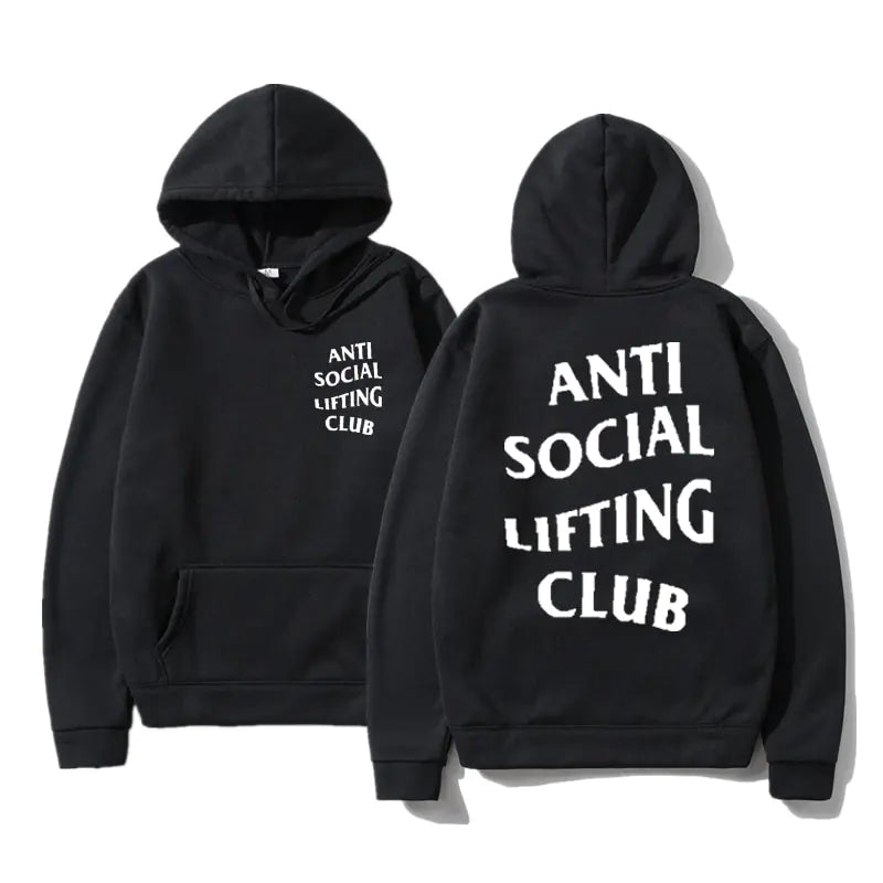 Illumino360's Anti Social Lifting Club Hoodies