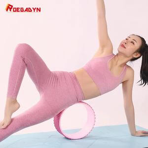 Rueda de entrenamiento de yoga para estiramiento y fortalecimiento del equilibrio