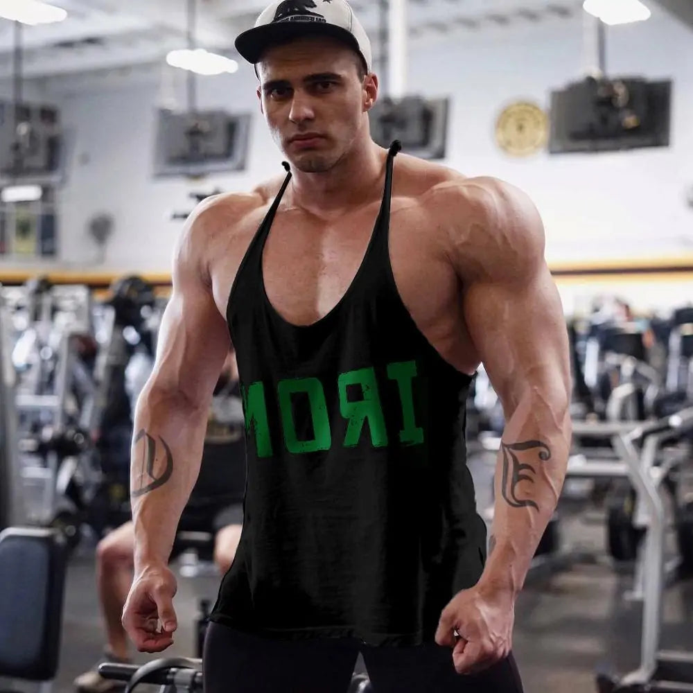 Printed Gym Workout Bodybuilding Tank Tops