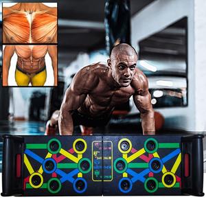 Tabla de flexiones 14 en 1 para trabajar toda la parte superior del cuerpo