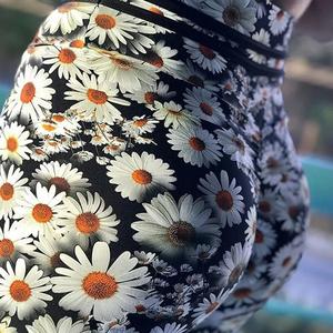 Leggings deportivos de cintura alta con estampado caoba