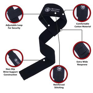 Illumino360Fitness Lifting Straps, Weight Lifting, Padded