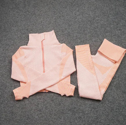Seamless Elite Yoga 2 Piece Set for Activewear