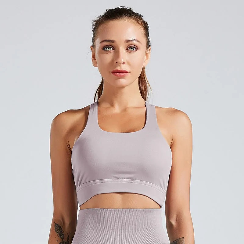Illumino360Fitness Mesh Patchwork Workout Tank Top