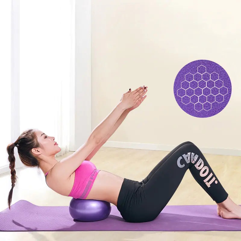Pelota de yoga, ejercicio, fitness, pilates