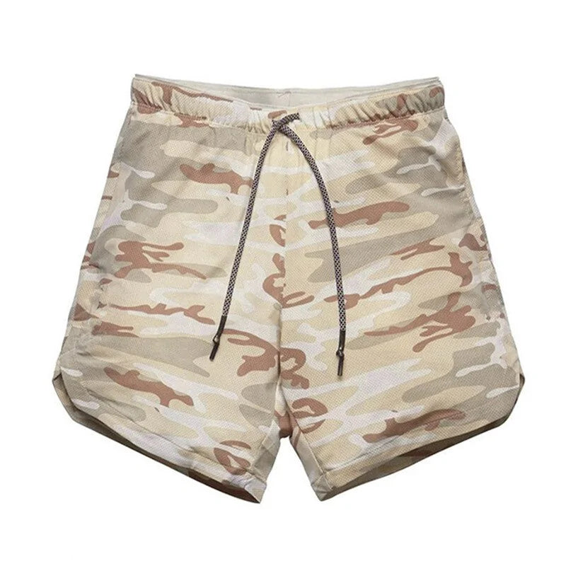 Fitness Shorts: Breathable Mesh Quick Dry Sport Shorts