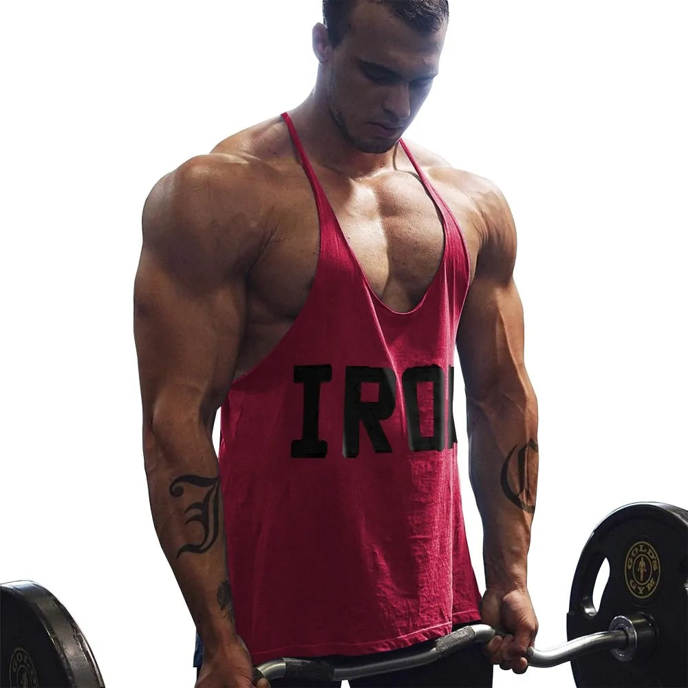 Printed Gym Workout Bodybuilding Tank Tops