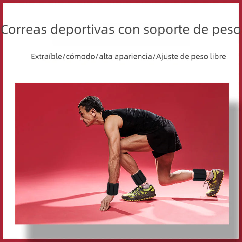 Pulseras de pesas de silicona para entrenamiento de yoga transfronterizo